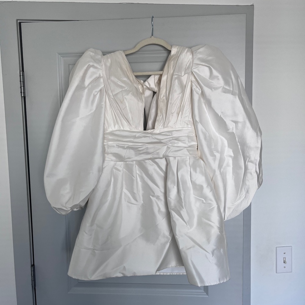 Watters Meringue Dress Ivory
